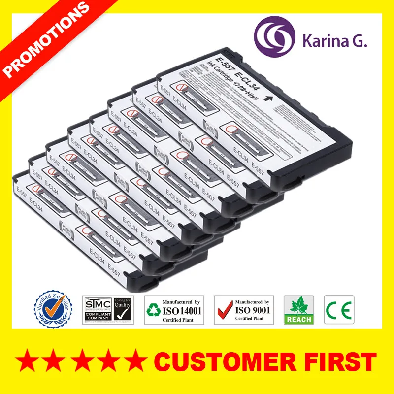 557 совместимый чернильный картридж для T557 T0557 E557 Подходит Epson PM 500 | Компьютеры и
