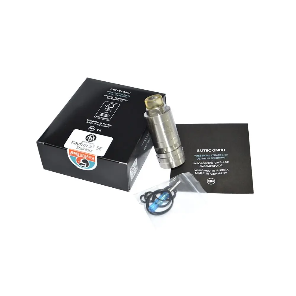 

YFTK TAIFUN GT4 S RTA 23mm 316 stainless steel vaporizer mod vape for Kayfun Lite 24 22mm rta vs thc rta BEST Kronos 2 S rta