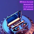 Беспроводные наушники TWS Bluetooth наушники 9D стерео Спортивные наушники Bluetooth гарнитура с микрофоном и зарядным боксом для смартфона