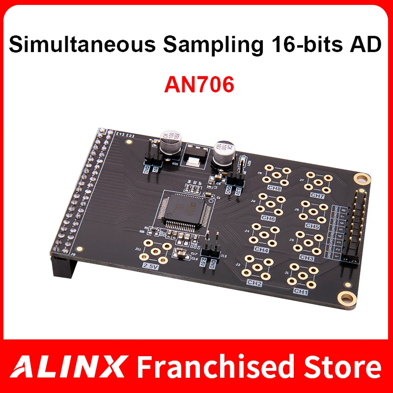 Multi-canais de Amostragem Simultânea para a Placa Alinx Módulo Fpga An706: 16-bits ad