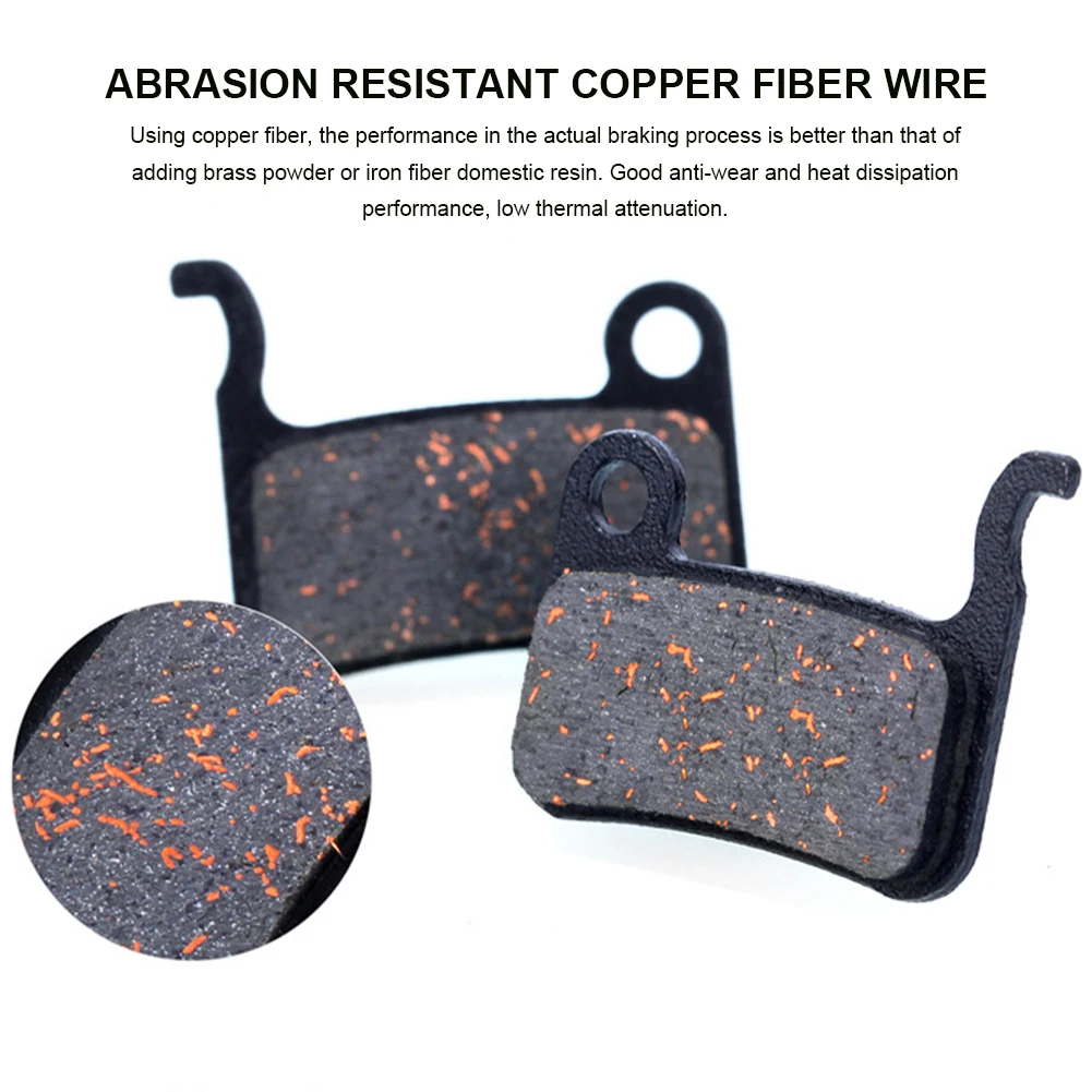 

Bike Disc Brake Pads Set Black Wear-Resistent 03S/06S/07S/12S/20S Bicycle Brake Pad