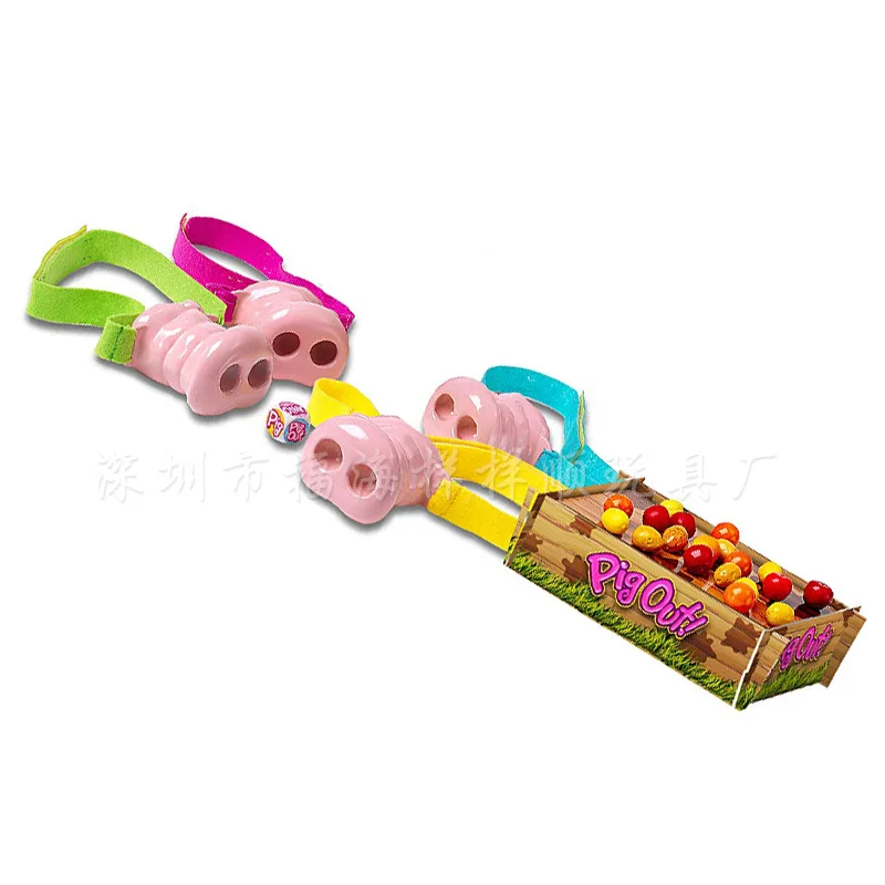 

Insatiable Pig out Game Funny Action Board Elimination Game Pig Nose Game