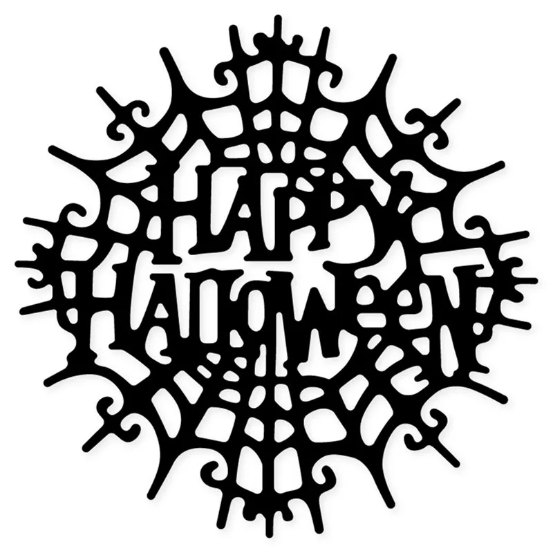 

AILIDA Craft metal cutting dies cut die mold Happy Halloween decoration Scrapbook paper craft knife mould blade punch stencils