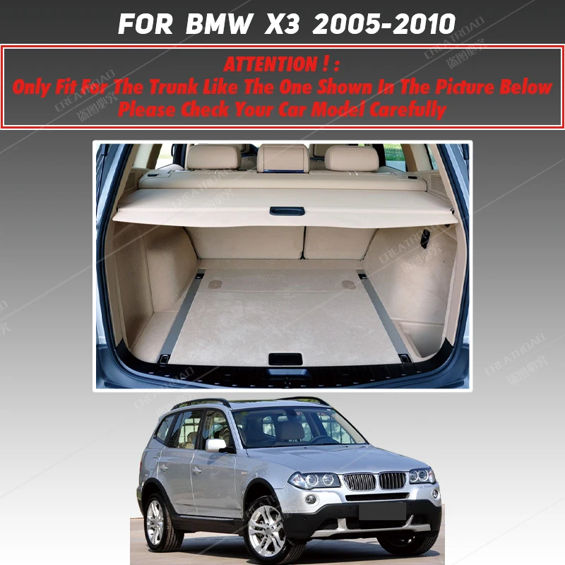 Коврик для багажника автомобиля BMW X3 E83 2005 2006 2007 2008 2009 2010 |