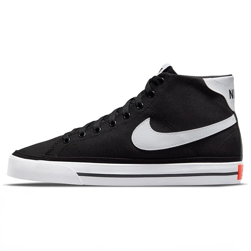 

NIKE men's sneakers classic all-match COURT LEGACY CANVAS MID sneakers DD0162-001 black size 41