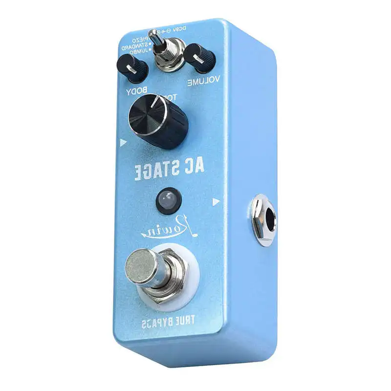 Guitar Effects Classical Ac Stage Acoustic Pedal True Bypass Design Simulator | Спорт и развлечения