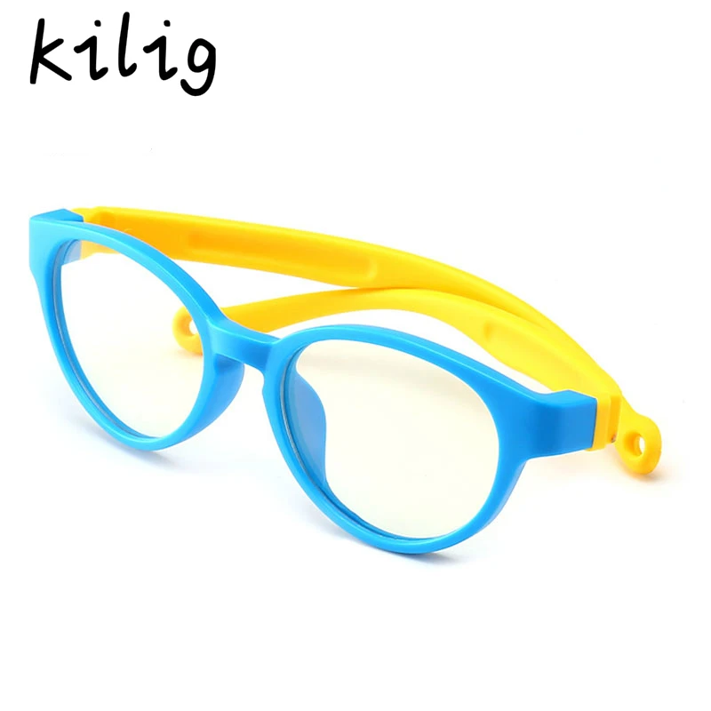 Kilig детский синий светильник блокирующие очки детские солнцезащитные прозрачные