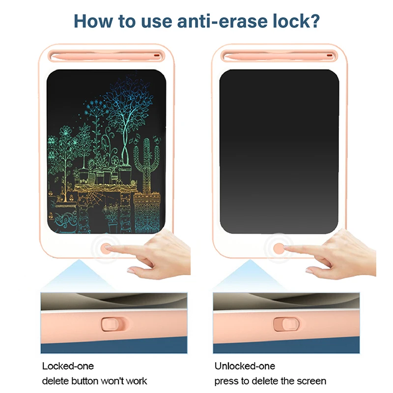 Планшет для рисования Детский развивающий с цветным экраном 3 года | Игрушки и