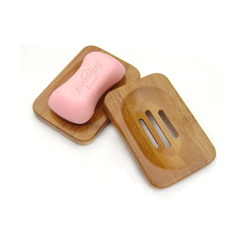 1 шт. Высококачественная бамбуковая мыльница натуральное деревянное мыло поднос