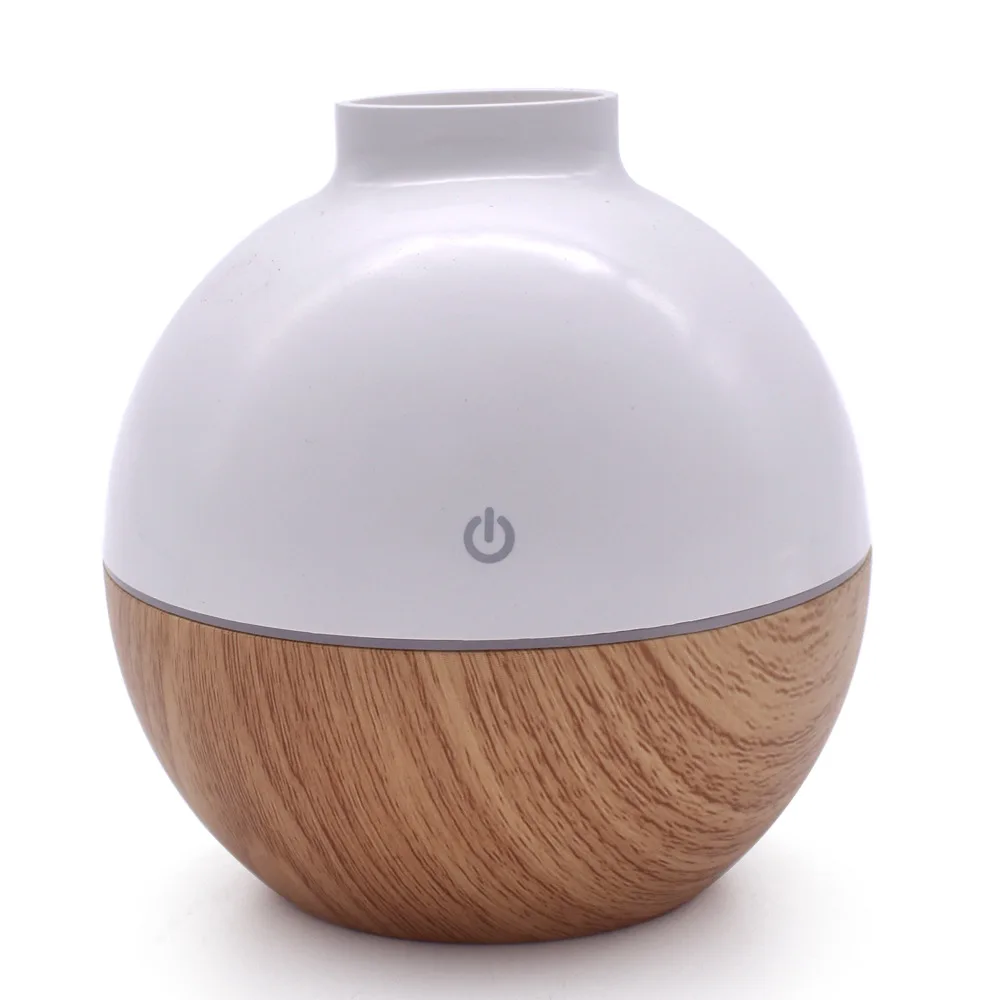 Диффузор с деревянным зерном ароматерапия увлажнитель тумана Настольный