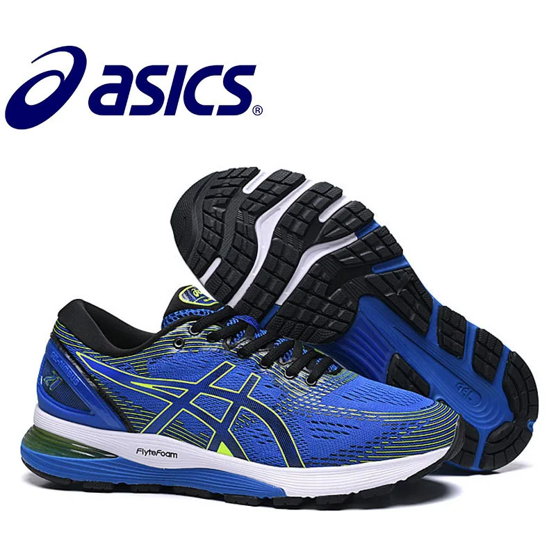 Nimbus 21-1 Новинка ASICS-Gel Nimbus 21 мужские кроссовки Asics мужские кроссовки для бега спортивная обувь для бега Gel Nimbus 21 men s - Цвет: Nimbus 21-1