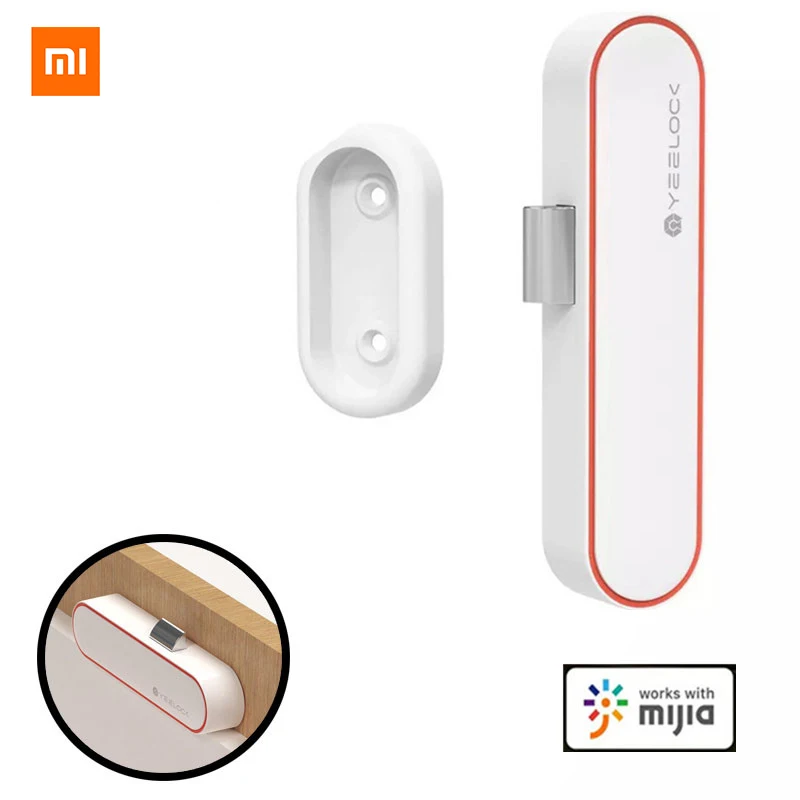 Оригинальный Смарт замок Xiaomi YEELOCK для ящиков и шкафов без ключа Bluetooth