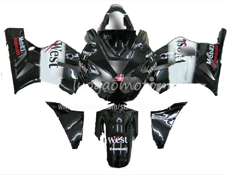 

Injection KAWASAKI ZX1200 ZX 12R 1200CC 2002 2003 2004 2005 2006 white black bodywork zx12r 02 03 04 05 06 fairing kit