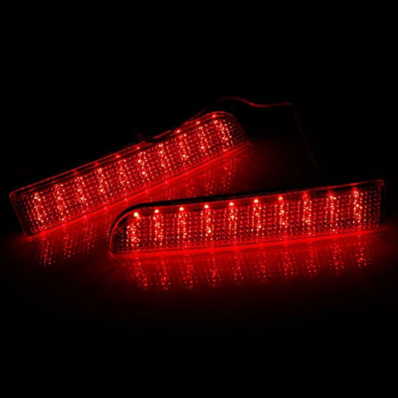 Автомобильный отражатель заднего бампера стоп-сигнал для Mitsubishi Lancer EVO Evolution Outlander