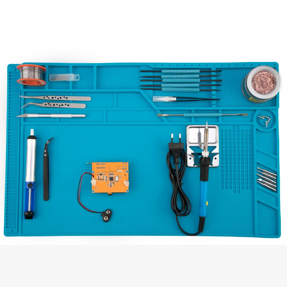 Коврик большого размера для сварки с магнитной теплоизоляцией силиконовый