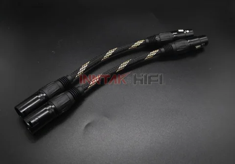 CANARE Профессиональный аудиокабель RCA-XLR/3Pin XLR к XLR 0.2М-5М