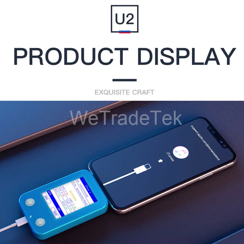 JC U2 Tristar тестер IC чип дефектоскоп Быстрый детектор SN считыватель серийного номера