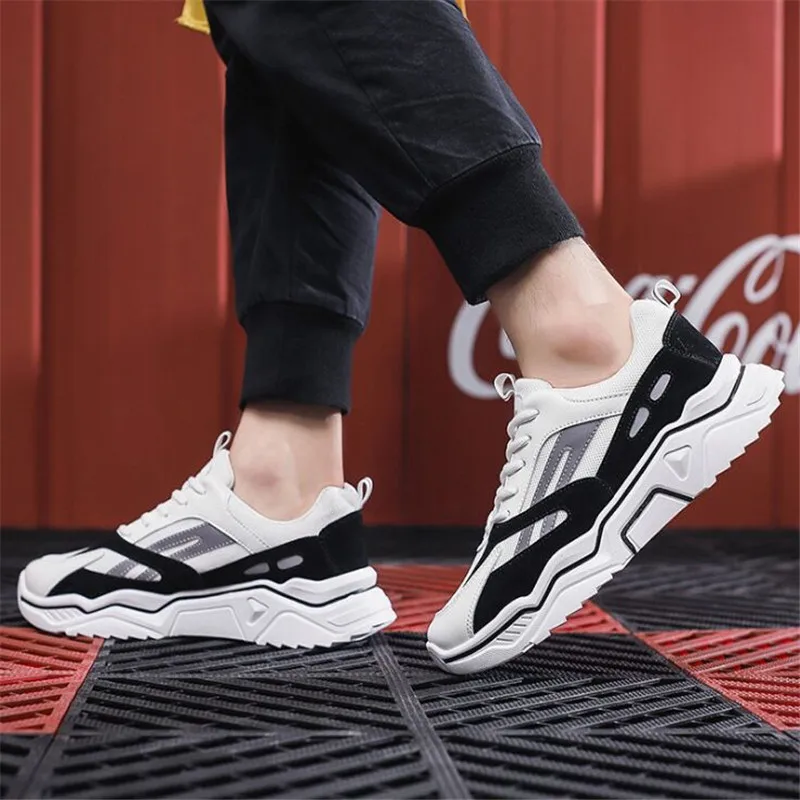 2019 Мужская обувь сезон весна-осень мужские кроссовки повседневная спортивная