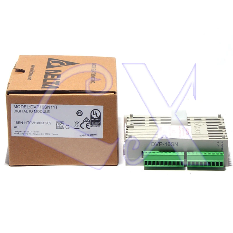 Original Delta DVP16SN11T Series PLC Digital Module Transistor in box