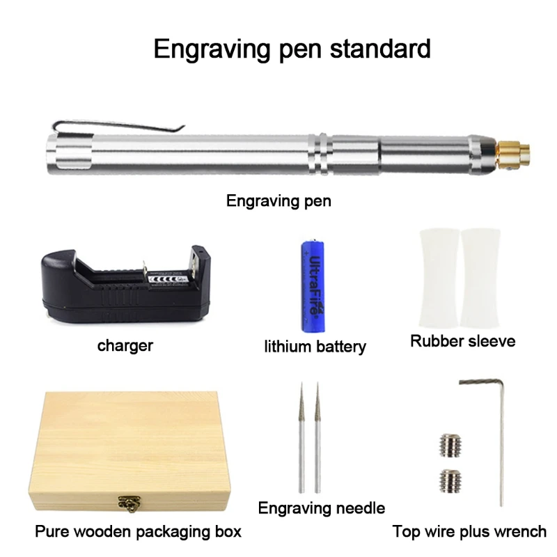 Электрическая гравировальная ручка 3 7 в литиевая батарея 35000 об/мин устройство
