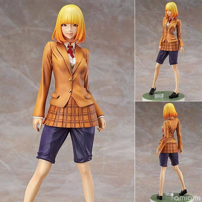 

22cm Anime Sexy Figure Prison School Midorikawa Hana Japanese Action Figures Anime Collection Model toys for christmas gift