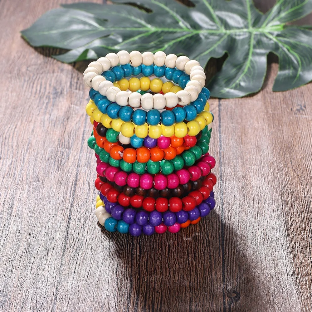 Girlgo Boho блестящие стеклянные очаровательные браслеты для женщин, трендовые женские подарки, винтажные массивные браслеты, браслет, свадебные ювелирные изделия, подарки