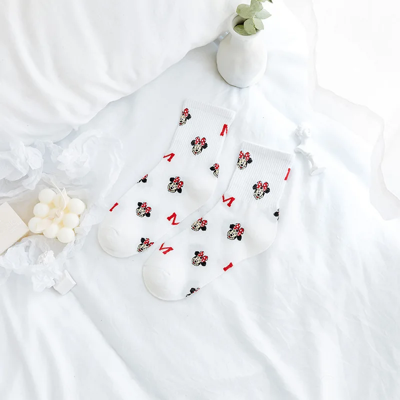 

Fashion Girls Socks Cute Elegant Lovely Cartoon Sweet Cotton Women Socks Animals Character Casual Short Socks Funny Female Socks