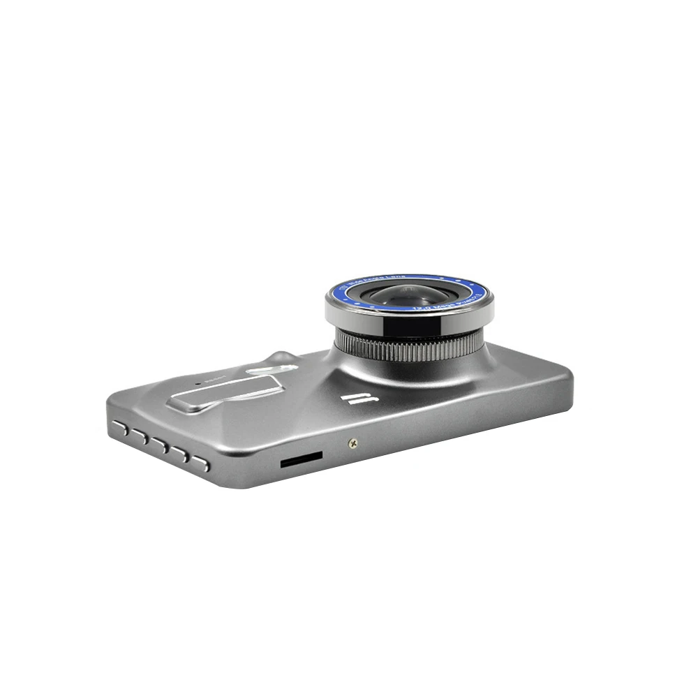 Dash Cam HD 4 Inch Dual Lens Car DVR Camera Full 1080P Hidden Wide Angle Driving Recorder Night Vision Video Front+Rear | Автомобили и
