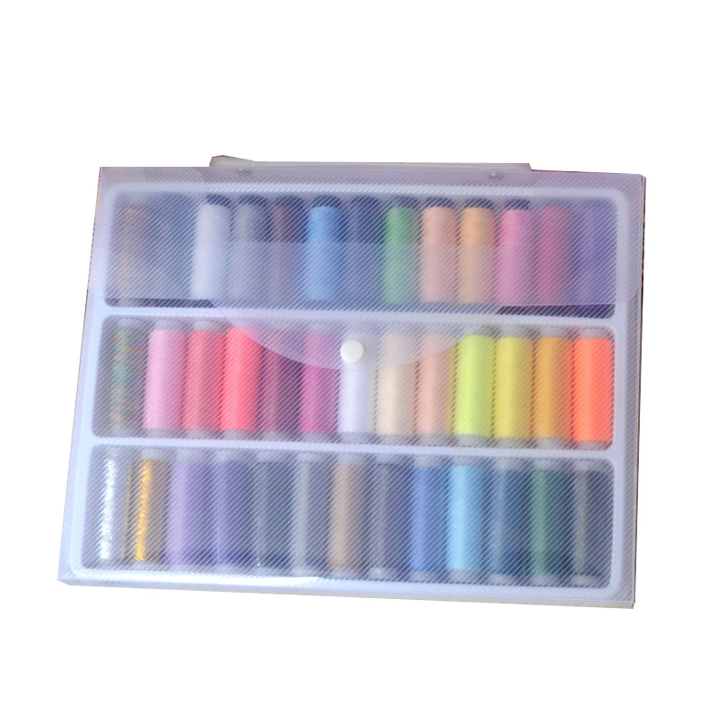 

39 цветов, прочная швейная нить для рулона, ручная вышивка, каждая катушка, для рукоделия