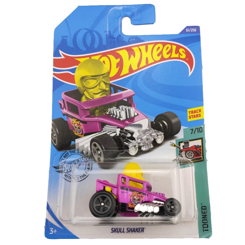 

2020-61 Hot Wheels 1:64 шейкер с черепом, металлическая литая модель автомобиля, детская игрушка, подарок