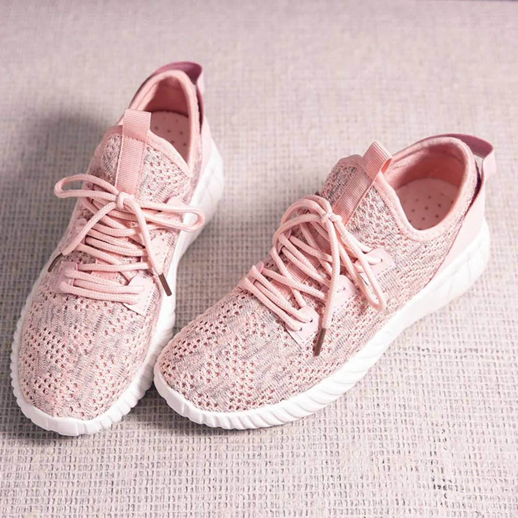 KANCOOLD/женские кроссовки Сетчатые дышащие для бега Легкие спортивные