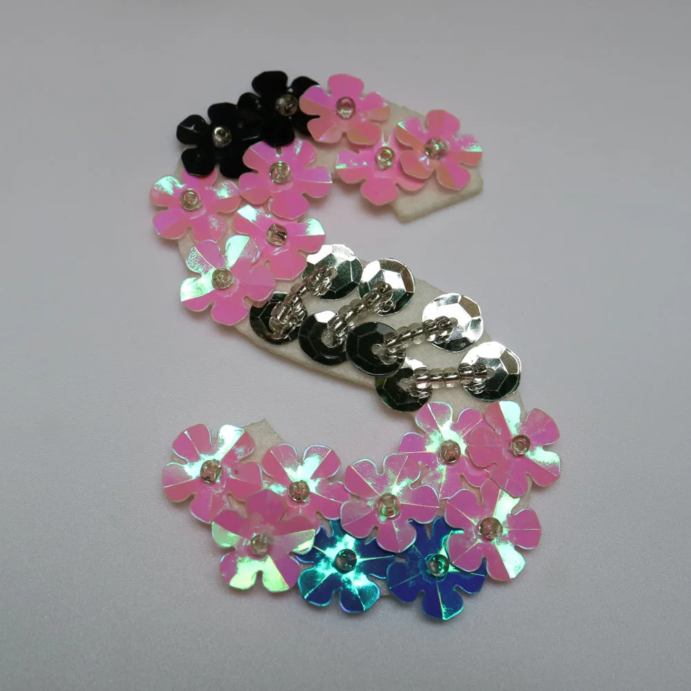 Paris Letter beaded appliques patches for clothing DIY sew on rhinestone patch Embroidery parches bordados para ropa | Дом и сад