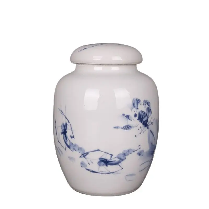 

Antique porcelain blue and white tea pot with shrimp pattern in the Republic of China