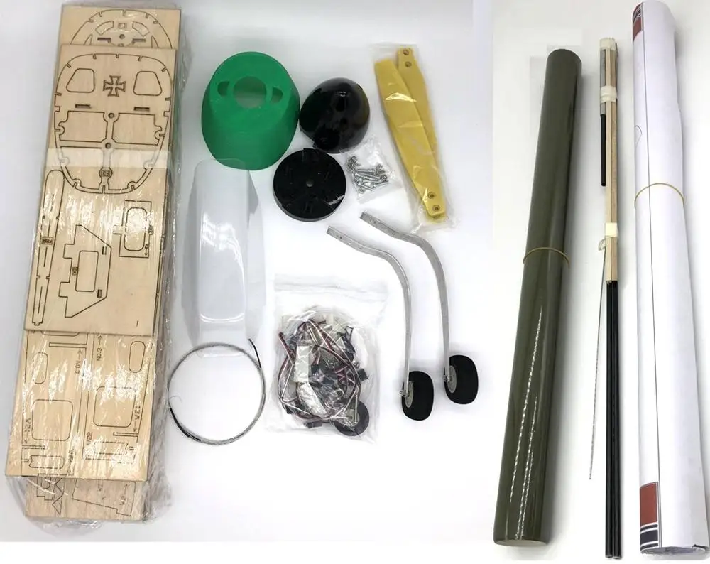 Игрушка самолет RC Набор DIY warbird BF109 ME 109 1400 мм размах крыльев бесплатная доставка|rc