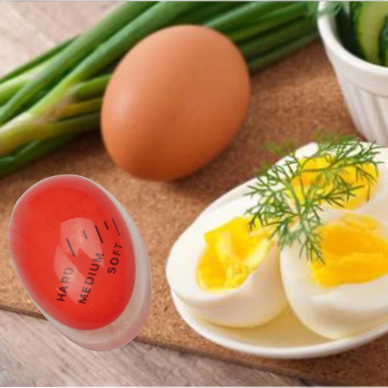 1 шт. кухонный таймер для приготовления яиц меняет цвет |