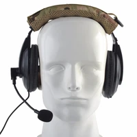 new headphone protector outdoor military fan tactical universal molle style headphone cover with headband