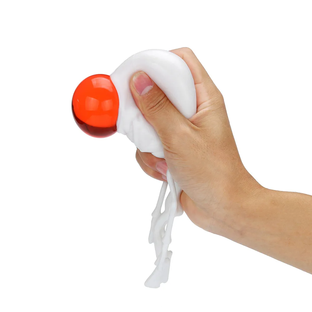 Скелет забавная игрушка для снятия стресса декомпрессионные игрушки-Эспандеры |