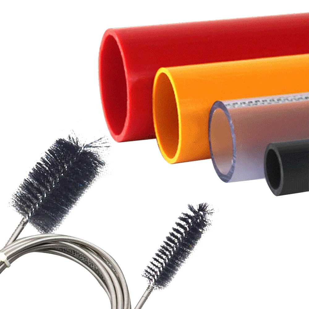 Гибкий двухсторонний шланг 90/155/200 см с щетка для чистки трубки аксессуары