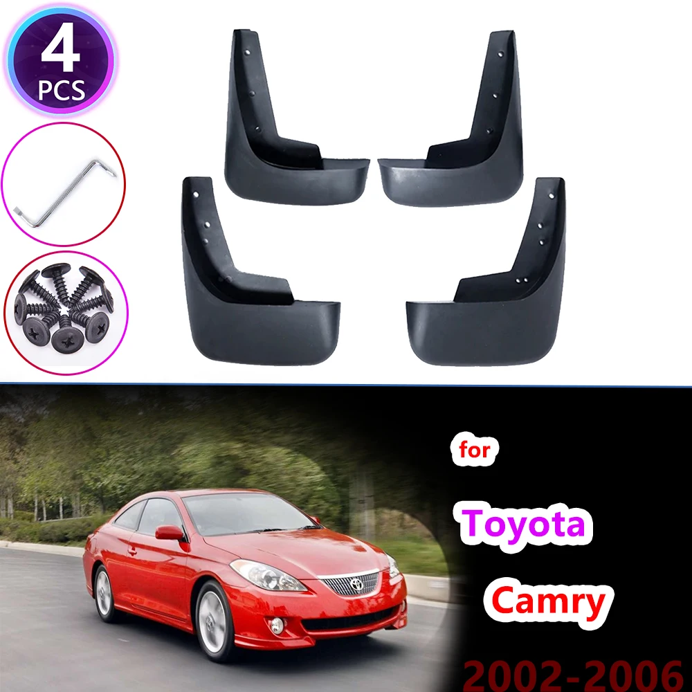 

for Toyota Camry 30 XV30 2002~2006 Front Rear Mudflap Fender Mudguards Mud Flaps Guard Splash Flap Accessories 2003 2004 2005