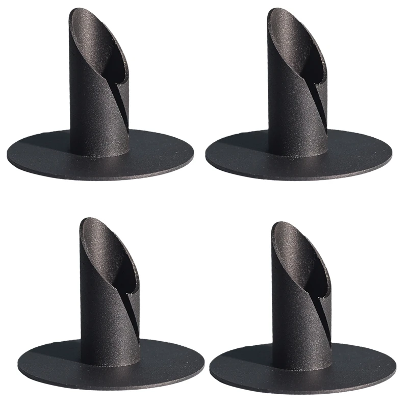 

4PC Candle Holder, Frosted Iron Retro Simple Candle Holder, Suitable for Home Decoration, Memorial or Sympathy Gifts