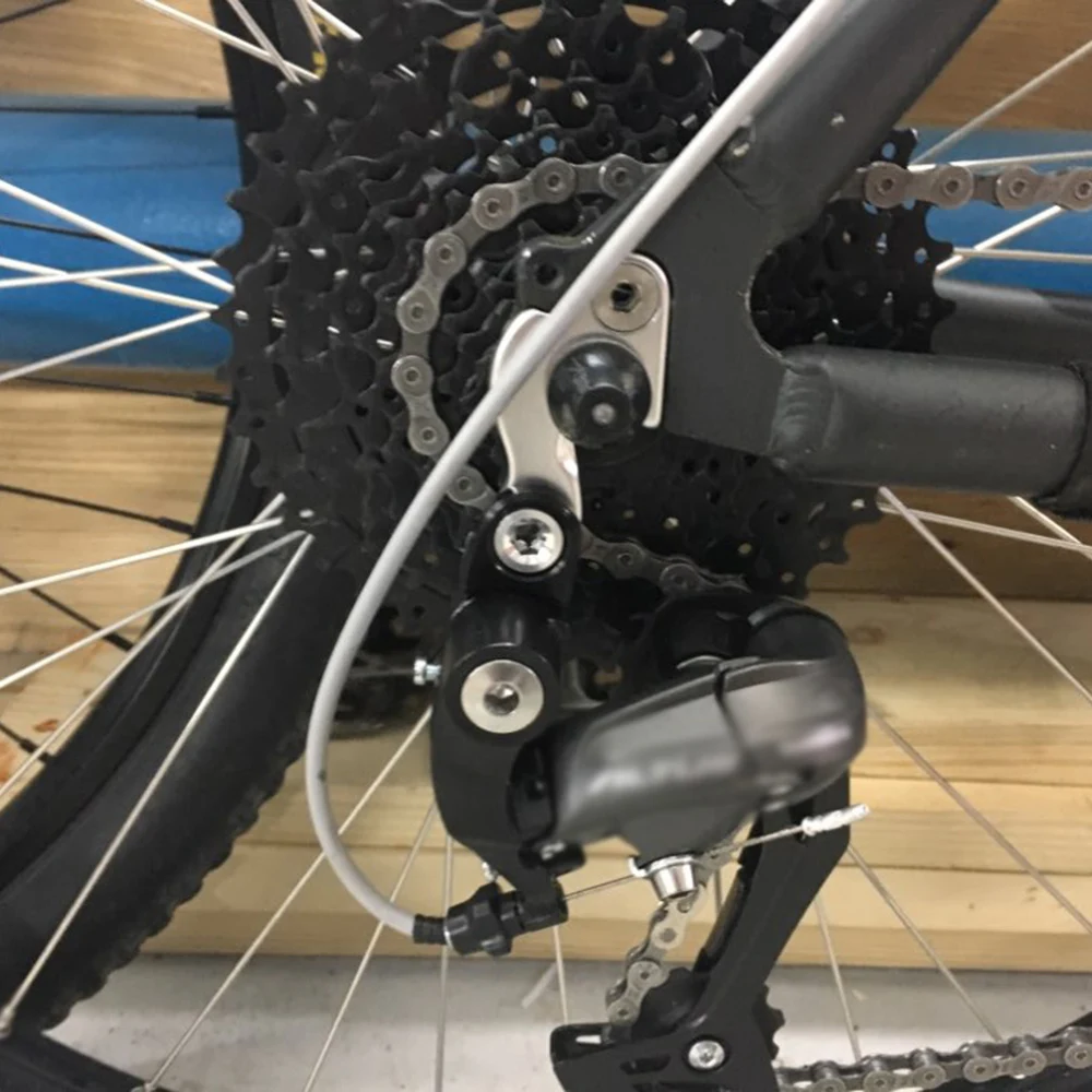 ZTTO MTB дорожный велосипед запчасти для велосипеда задний переключатель Вешалка удлинитель для горного велосипеда