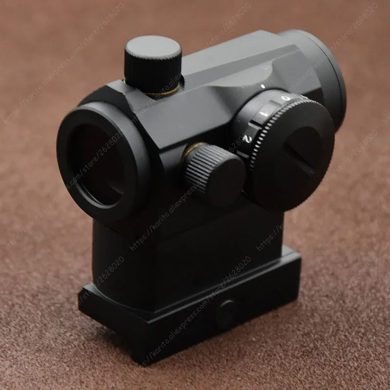 Тактический Micro 1x20 прицел в красный горошек 20 мм Пикатинни Вивер рейку крепление