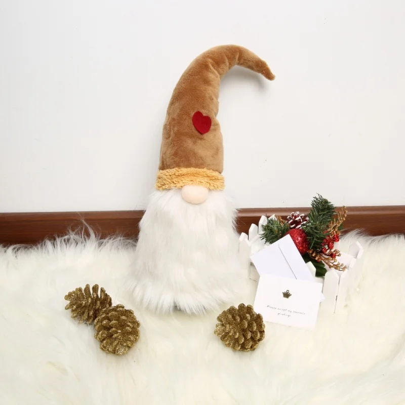 

Long legged Elf Christmas Santa Claus Dolls Home Decoration Kids Gifts Xmas Gnome Plush Doll Ornaments Ship From US