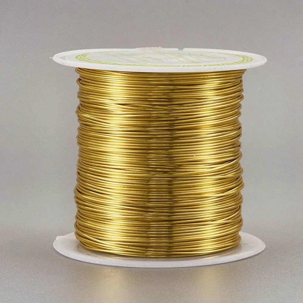 

0.3 mm 0.4 mm 0.5 mm 0.6 mm 0.7mm 0.8mmCopper Wire Copper Beading Wire Long-Lasting Plated Jewelry Findings for Jewelry Making