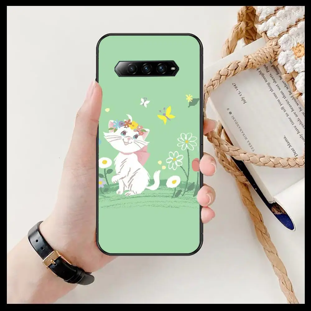 Чехол для телефона с рисунком милой кошки Мари из аниме xiaomi redmi Black Shark 4 Pro 2 3 3s