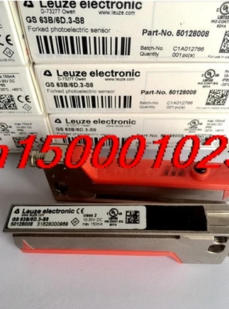 FREE SHIPPING GS 63/6D.3-S8  GS 63B/6D.3-S8 Label slot type sensor