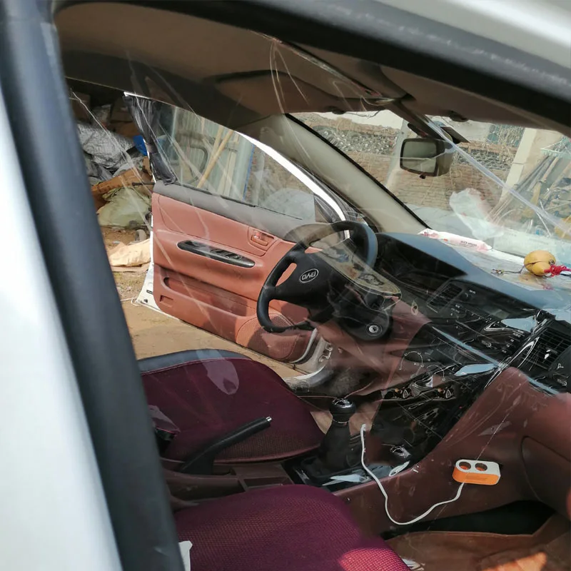 Прозрачная Автомобильная защита от капель защитная пленка из ПВХ для салона