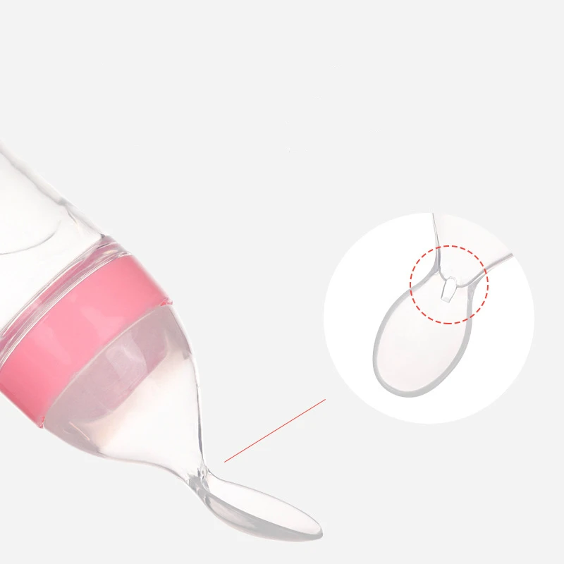 90 мл Детская Бутылочка Для рисовой пасты безопасная силиконовая бутылочка для