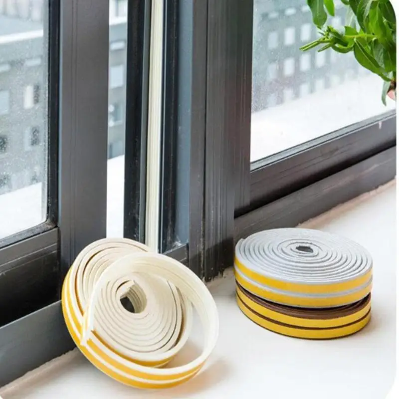 Self Adhesive D P E Type Rubber Foam Seals Strip Soundproof for Door Window | Обустройство дома