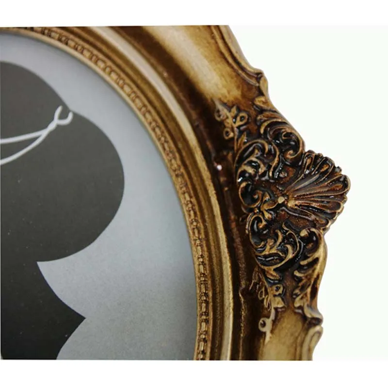 Европейская бронзовая Золотая Резная Фоторамка креативная полимерная